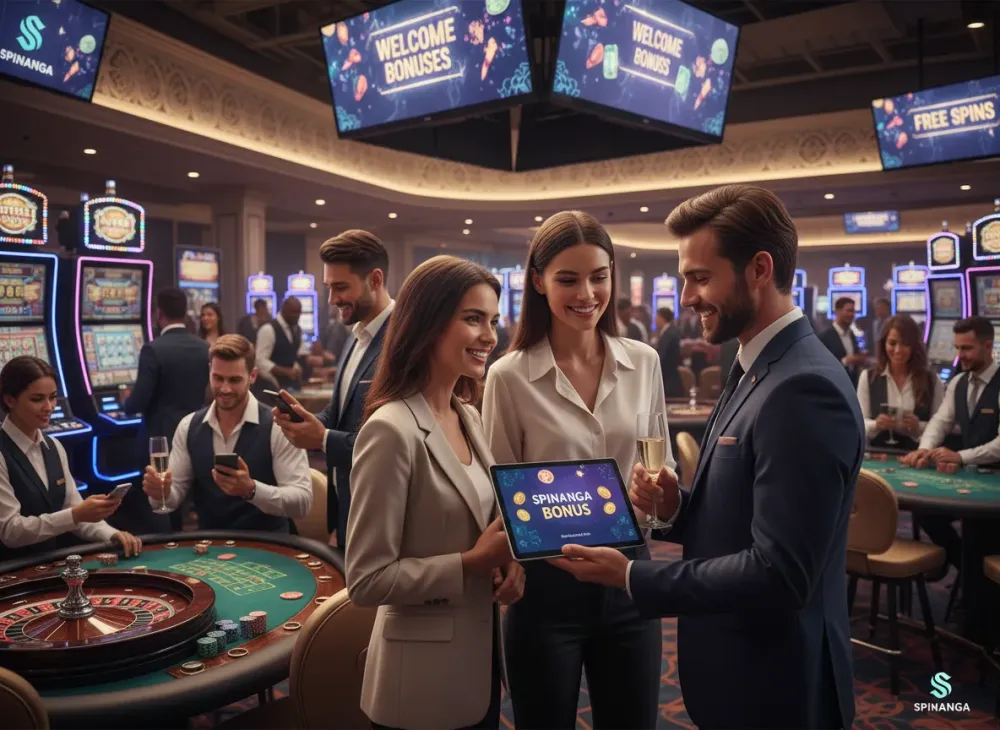 Spinanga bonus für Casino Angebote und Bedingungen