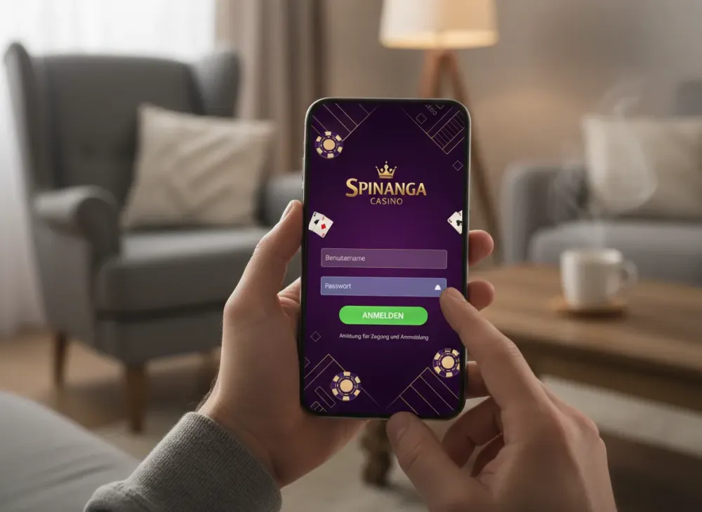Spinanga casino login Anleitung für sicheren Zugang